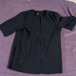 Black Button-Up